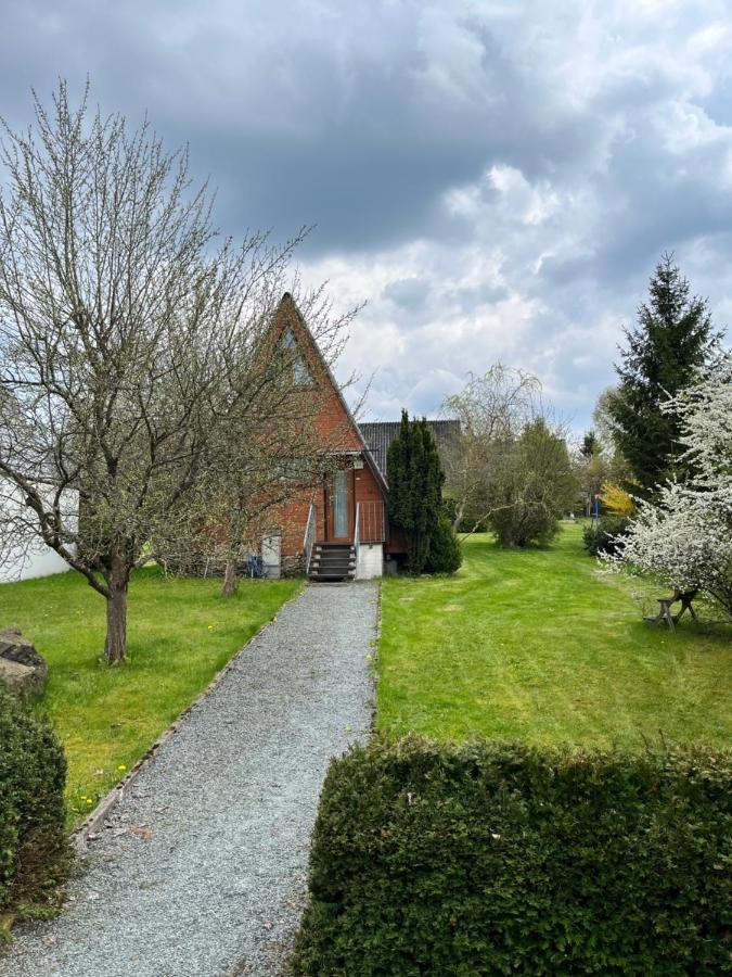 Gemuetliches Ferienhaus Mit Sonniger Terrasse Frankenwald Naehe Badesee Smart-Tv Lichtenberg  Kültér fotó
