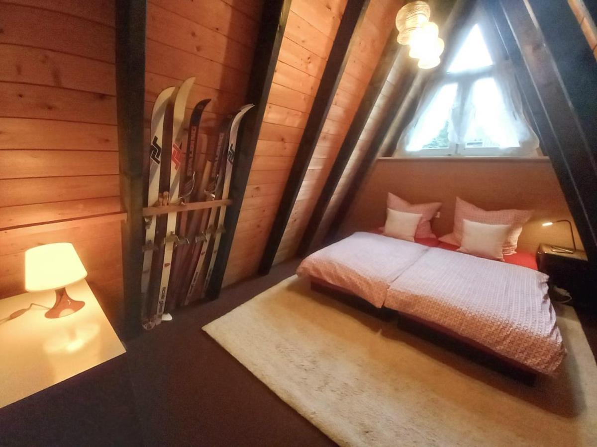 Gemuetliches Ferienhaus Mit Sonniger Terrasse Frankenwald Naehe Badesee Smart-Tv Lichtenberg  Kültér fotó